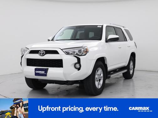 White 2018 Toyota 4Runner SR5