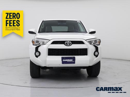 White 2018 Toyota 4Runner SR5
