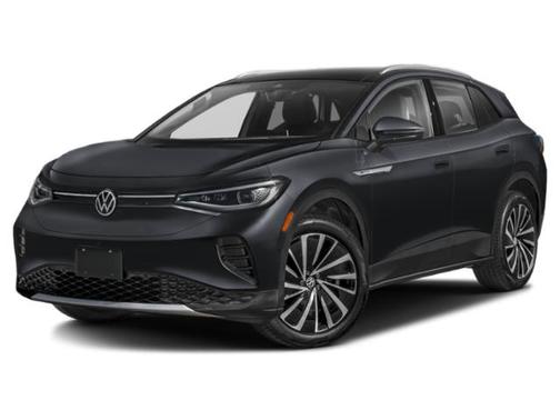 Deep Black Pearl 2023 Volkswagen ID.4 Pro S Plus w/ VW Sound