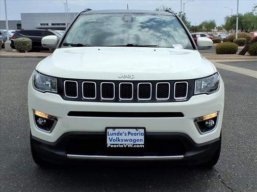 White 2019 Jeep Compass Limited