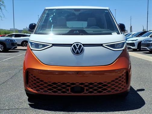 Energetic Orange W/White Upper 2025 Volkswagen ID. Buzz Pro S Plus 4Motion