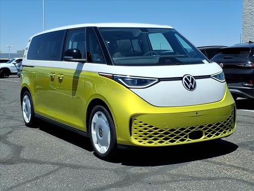 Pomelo Yellow W/Candy White Upper 2025 Volkswagen ID. Buzz 1st Edition 4Motion
