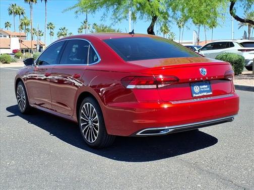 Red 2022 Volkswagen Passat Limited Edition