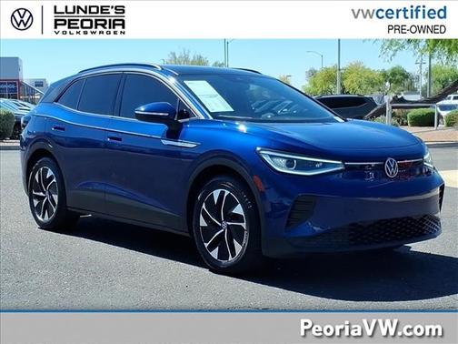 Blue 2021 Volkswagen ID.4 Pro S
