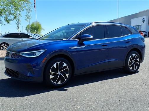 Blue 2021 Volkswagen ID.4 Pro S