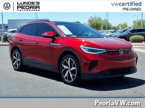 Aurora Red 2023 Volkswagen ID.4 Pro S