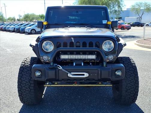 Gray 2016 Jeep Wrangler Unlimited Rubicon