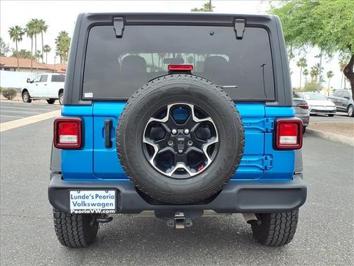 Blue 2021 Jeep Wrangler Sport S