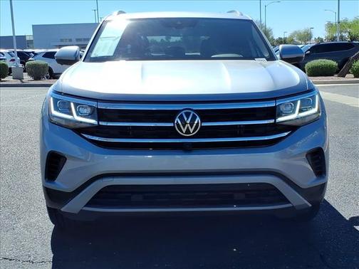 Silver 2020 Volkswagen Atlas Cross Sport 3.6L V6 SEL 4MOTION