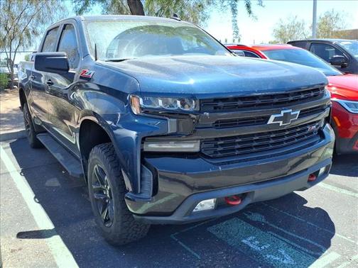 Blue 2019 Chevrolet Silverado 1500 LT Trail Boss
