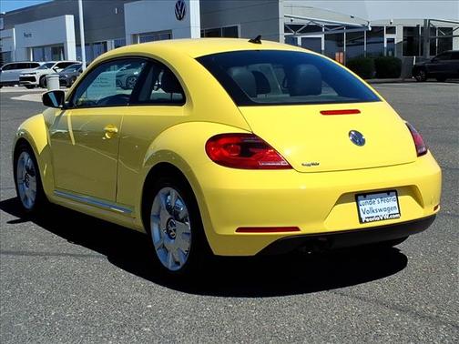 Yellow 2012 Volkswagen Beetle 2.5L