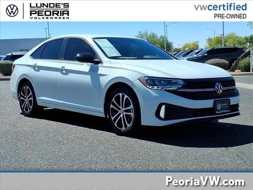 White 2023 Volkswagen Jetta 1.4T S