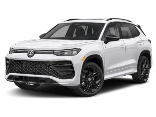Opal White Pearl 2026 Volkswagen Tiguan 2.0T SE R-Line Black 4MOTION
