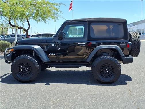 Black 2018 Jeep Wrangler Sport S