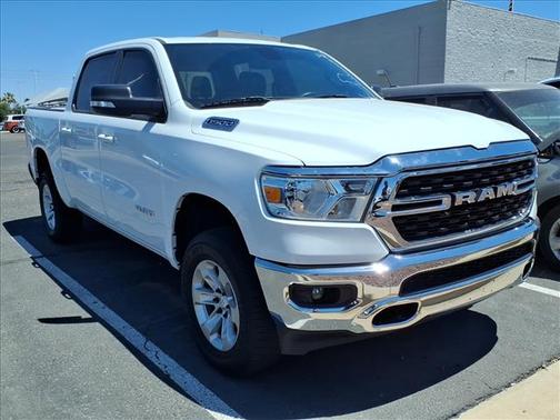 White 2022 RAM 1500 Big Horn/Lone Star