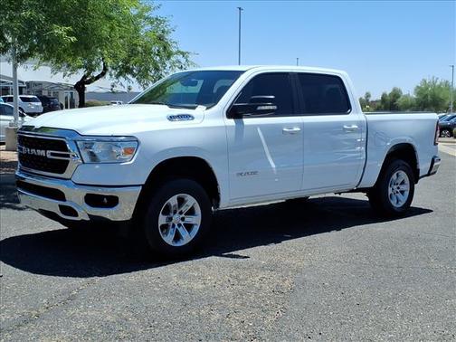 White 2022 RAM 1500 Big Horn/Lone Star