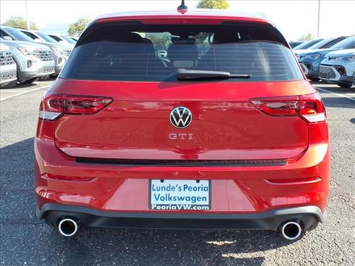 Kings Red Metallic 2026 Volkswagen Golf GTI 2.0T SE 4-Door
