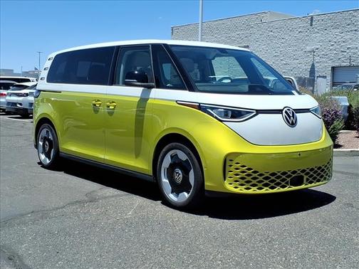 Pomelo Yellow W/Candy White Upper 2025 Volkswagen ID. Buzz Pro S Plus 4Motion