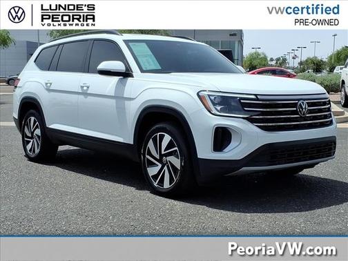 White 2024 Volkswagen Atlas SE