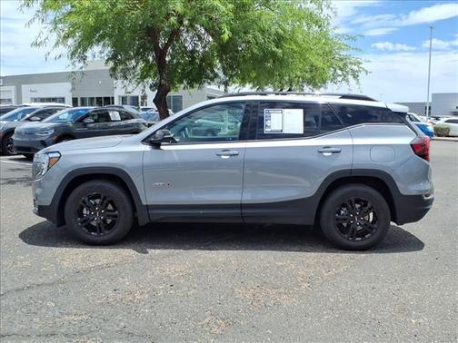 Silver 2024 GMC Terrain AT4