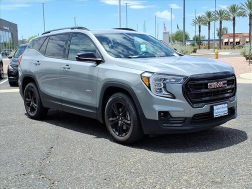 Silver 2024 GMC Terrain AT4