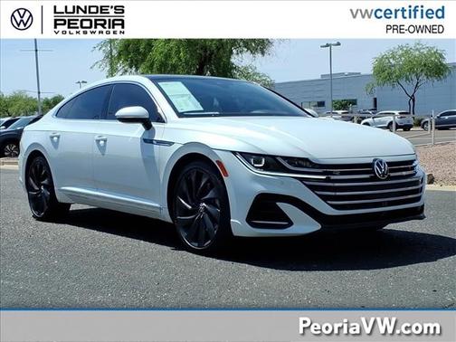 White 2022 Volkswagen Arteon 2.0T SEL R-Line 4MOTION