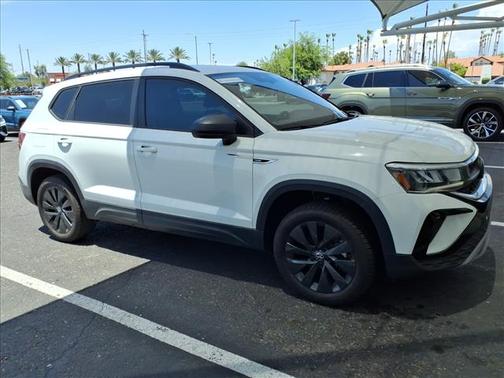 White 2024 Volkswagen Taos S