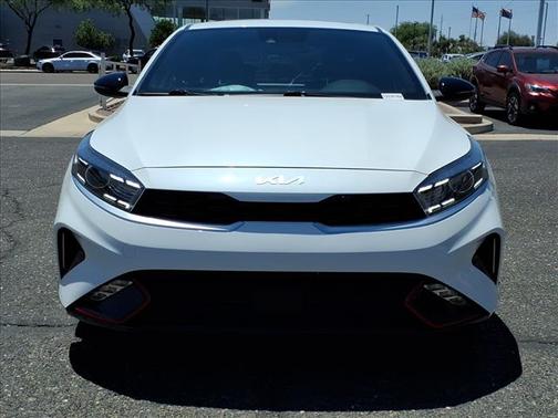 White 2022 Kia Forte GT-Line