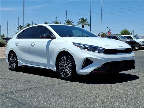 White 2022 Kia Forte GT-Line