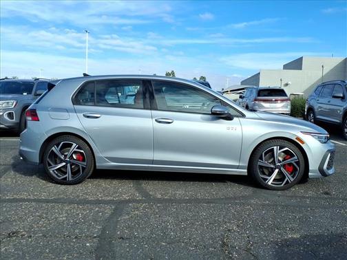 Alpine Silver Metallic 2026 Volkswagen Golf GTI 2.0T SE 4-Door