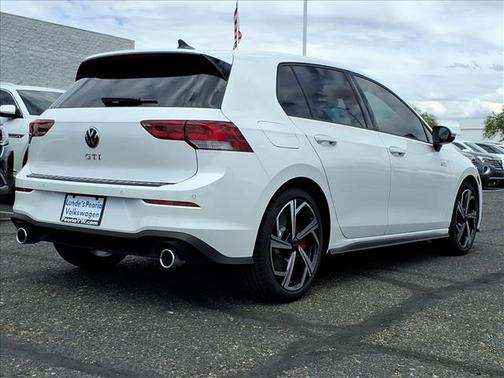 Opal White Pearl 2026 Volkswagen Golf GTI 2.0T SE 4-Door