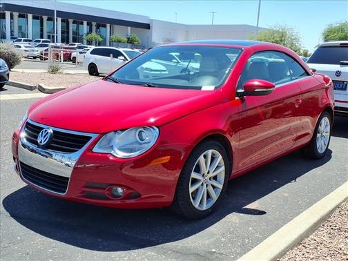 Red 2010 Volkswagen Eos Komfort