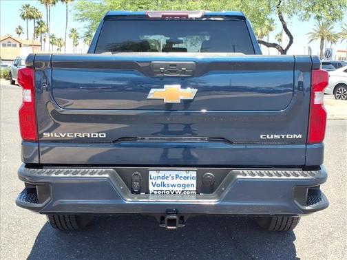 Blue 2021 Chevrolet Silverado 1500 Custom