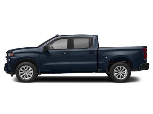 Blue 2021 Chevrolet Silverado 1500 Custom