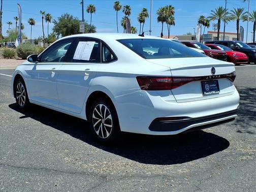 Pure White 2025 Volkswagen Jetta 1.4T S