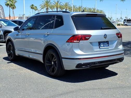 Silver 2024 Volkswagen Tiguan 2.0T SE R-Line Black