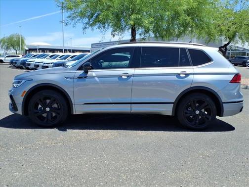 Silver 2024 Volkswagen Tiguan 2.0T SE R-Line Black