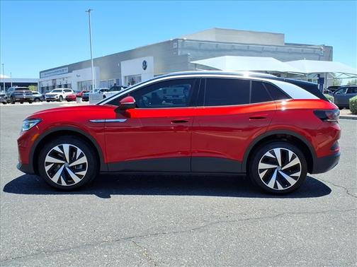 Red 2022 Volkswagen ID.4 Pro S