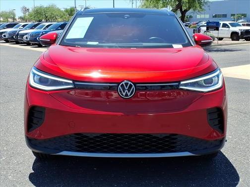 Red 2022 Volkswagen ID.4 Pro S
