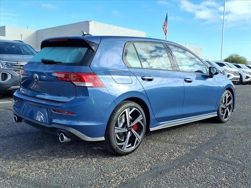 slate blue metallic 2026 Volkswagen Golf GTI 2.0T SE 4-Door