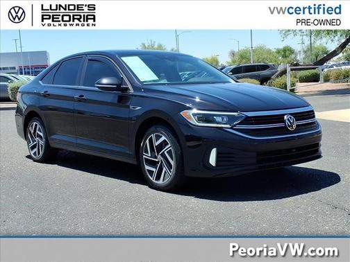 Black 2024 Volkswagen Jetta 1.4T SEL