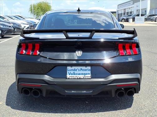 Black 2024 Ford Mustang Dark Horse