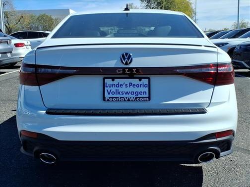 Pure White 2026 Volkswagen Jetta GLI 2.0T Autobahn