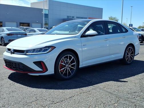 Pure White 2026 Volkswagen Jetta GLI 2.0T Autobahn