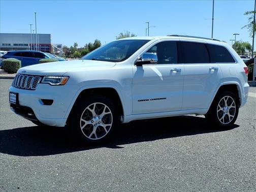 White 2020 Jeep Grand Cherokee Overland