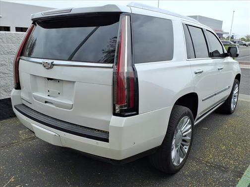 White 2018 Cadillac Escalade Platinum