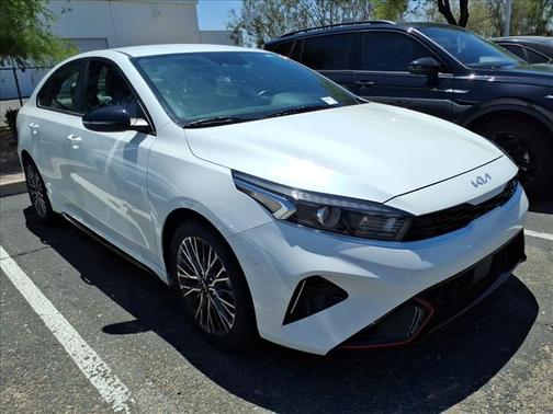 White 2024 Kia Forte GT-Line