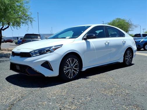 White 2024 Kia Forte GT-Line