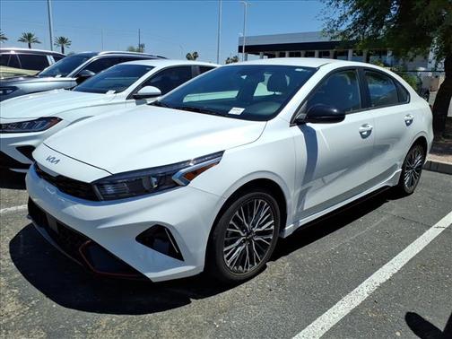 White 2024 Kia Forte GT-Line