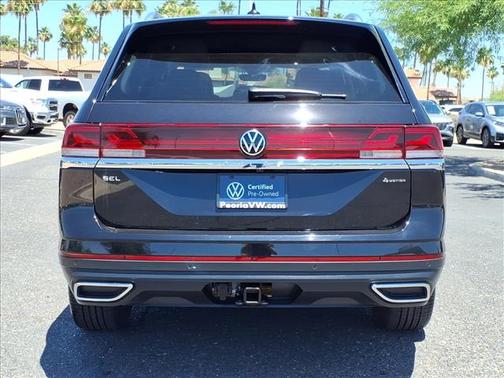 Deep Black Pearl 2025 Volkswagen Atlas SEL 4Motion